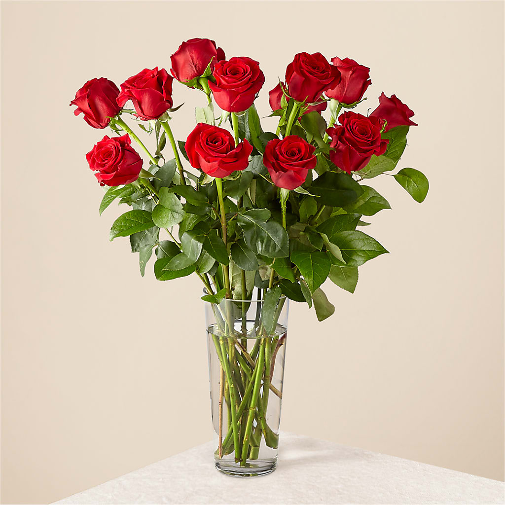 Long Stem Red Rose Bouquet – Indiana Floral/flower Boutique, Indiana PA