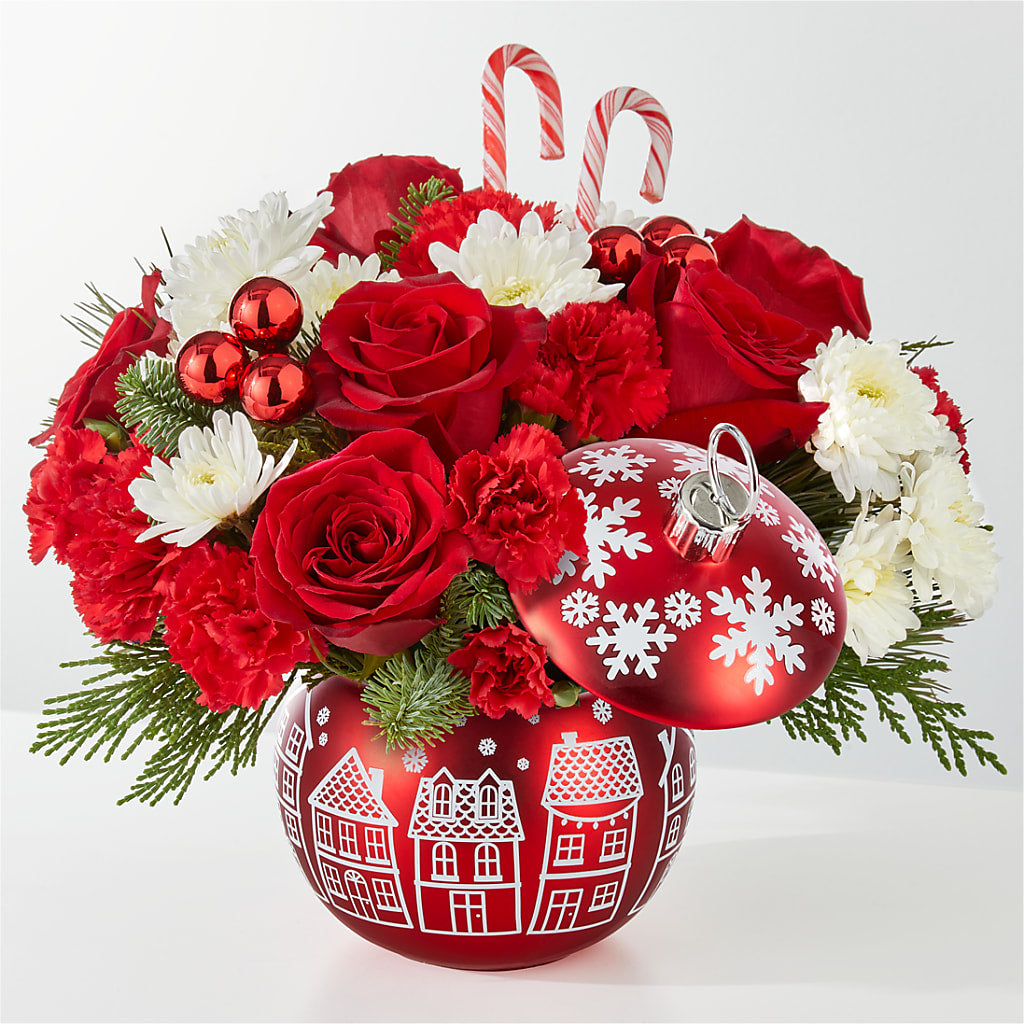Cheer in the Air Ornament – Indiana Floral/flower Boutique, Indiana PA