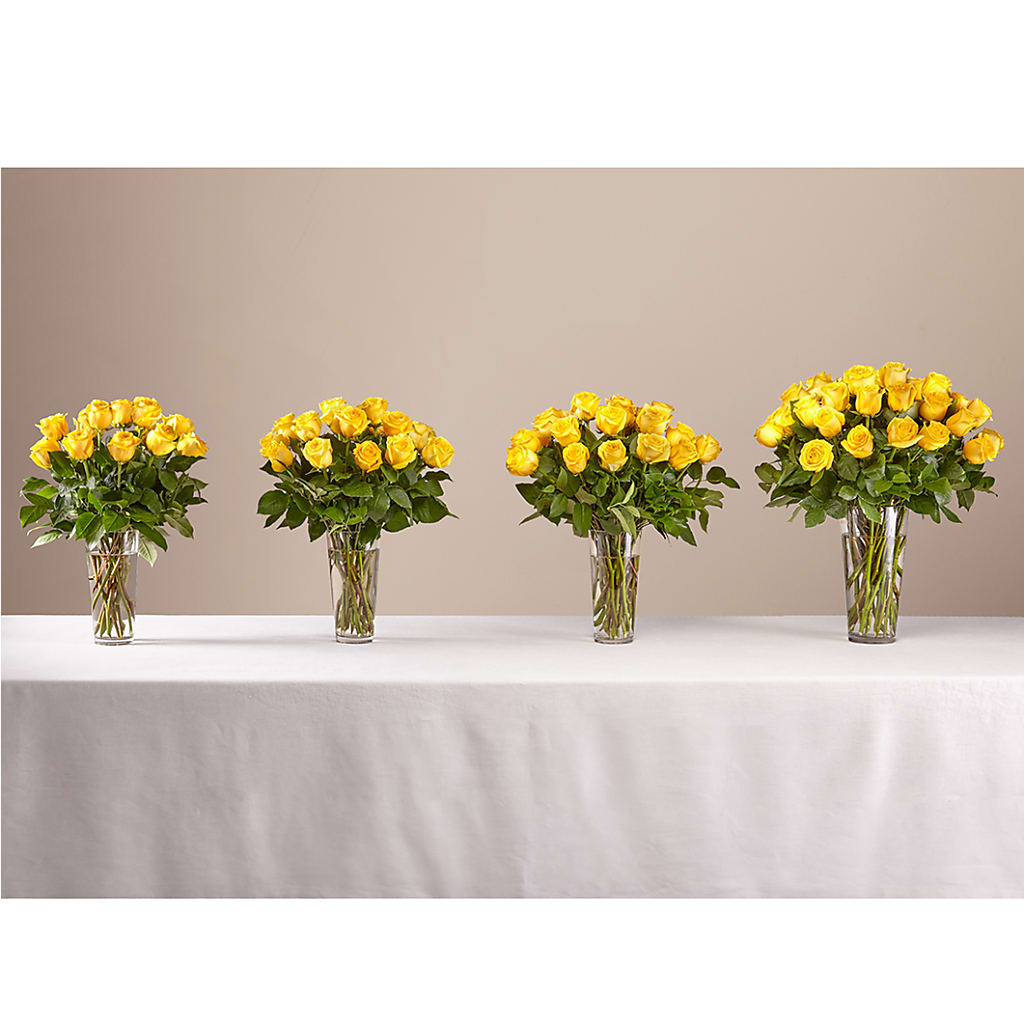 Long Stem Yellow Rose Bouquet – Indiana Floral/flower Boutique, Indiana PA