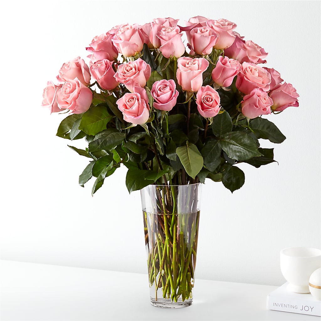 Long Stem Pink Rose Bouquet – Indiana Floral/flower Boutique, Indiana PA