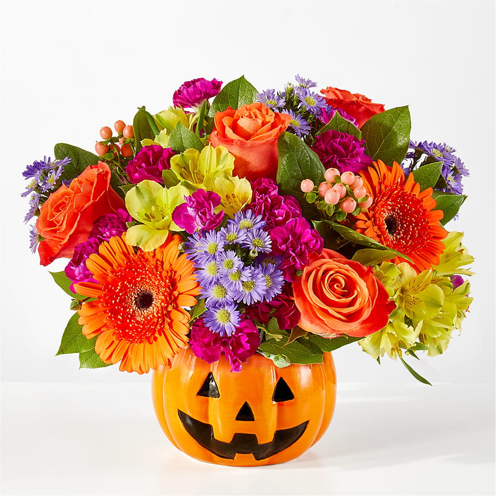 Tricks & Treats Pumpkin – Indiana Floral/flower Boutique, Indiana PA