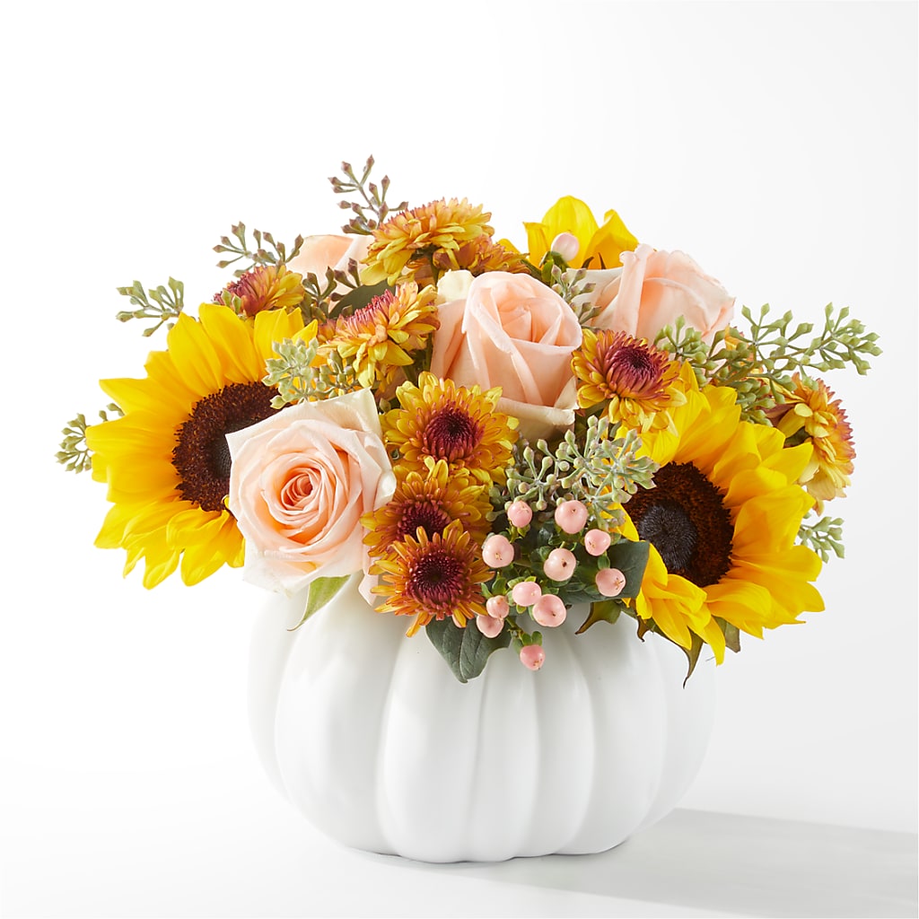 Pumpkin to Talk About Bouquet – Indiana Floral/flower Boutique, Indiana PA