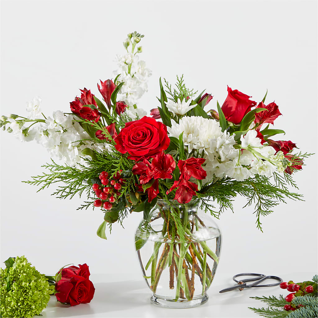 Merry Moment Bouquet – A Florist Original – Indiana Floral/flower Boutique, Indiana PA