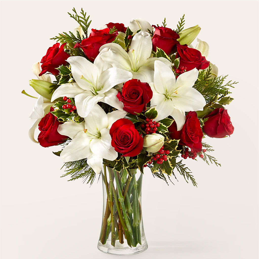 Sparkling Snowflakes Bouquet – Indiana Floral/flower Boutique, Indiana PA