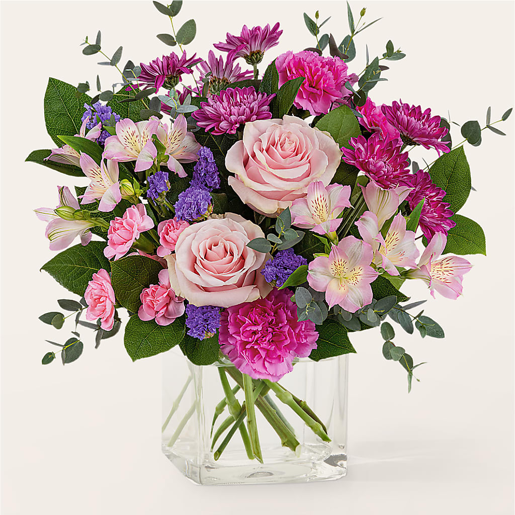Rosy Radiance Bouquet – Indiana Floral/flower Boutique, Indiana PA