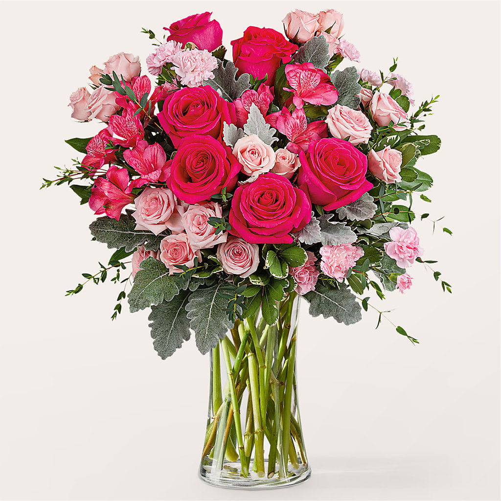 Tickled Pink Bouquet – Indiana Floral/flower Boutique, Indiana PA