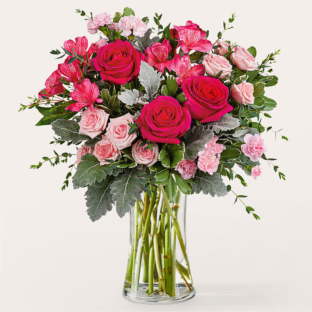 Tickled Pink Bouquet – Indiana Floral/flower Boutique, Indiana PA