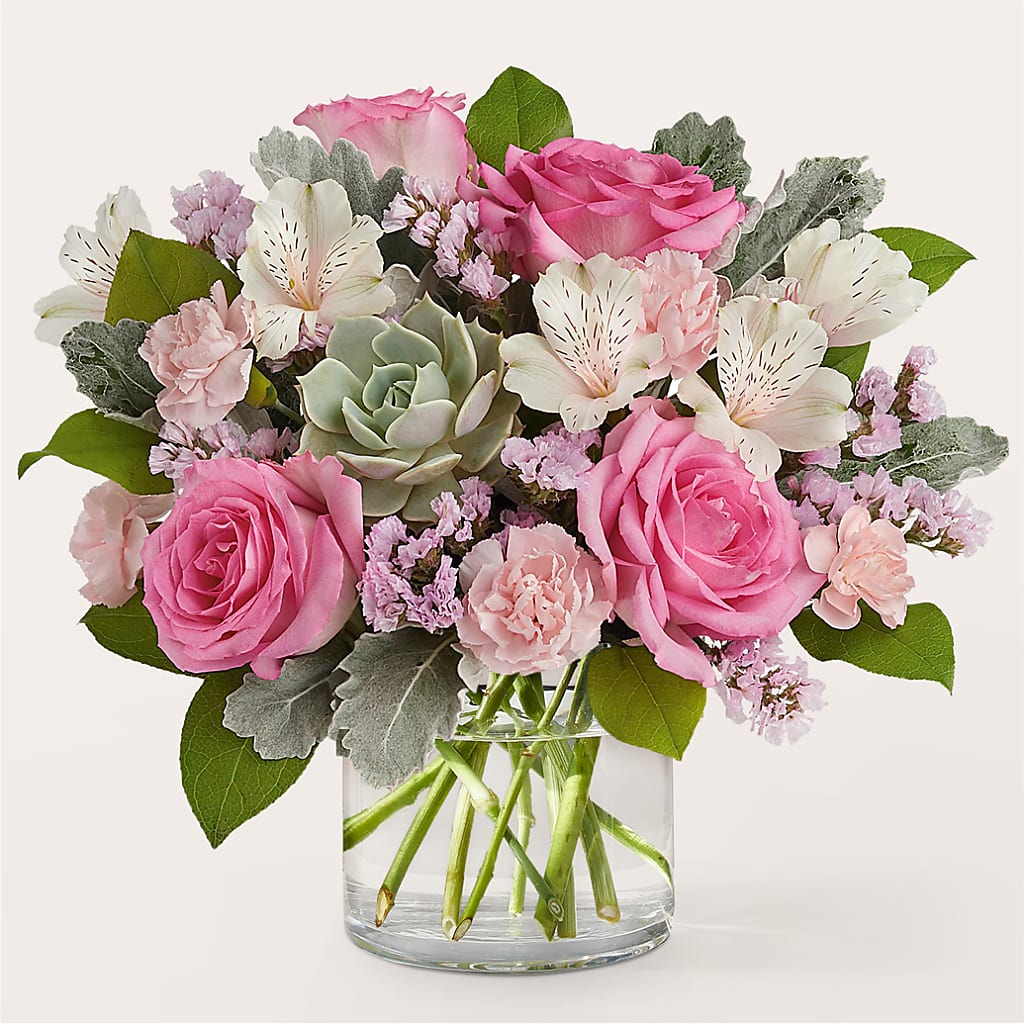 Dusty Rose Bouquet – Indiana Floral/flower Boutique, Indiana PA