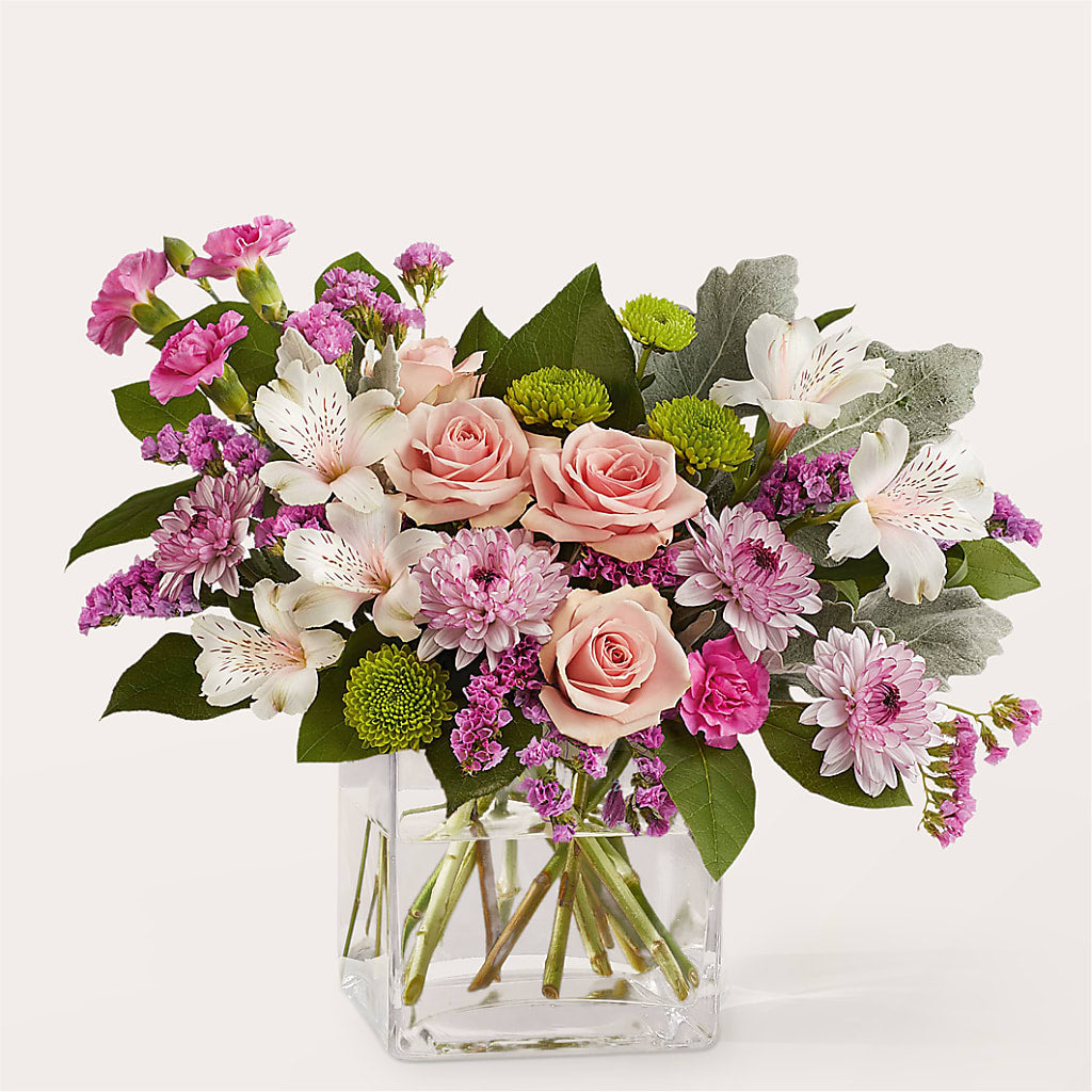 Pink Suede Bouquet – Indiana Floral/flower Boutique, Indiana PA