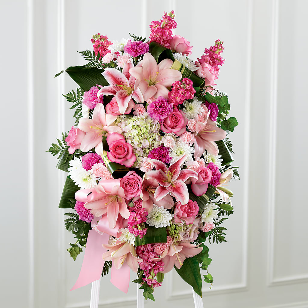 Comforting Standing Spray – Indiana Floral/flower Boutique, Indiana PA