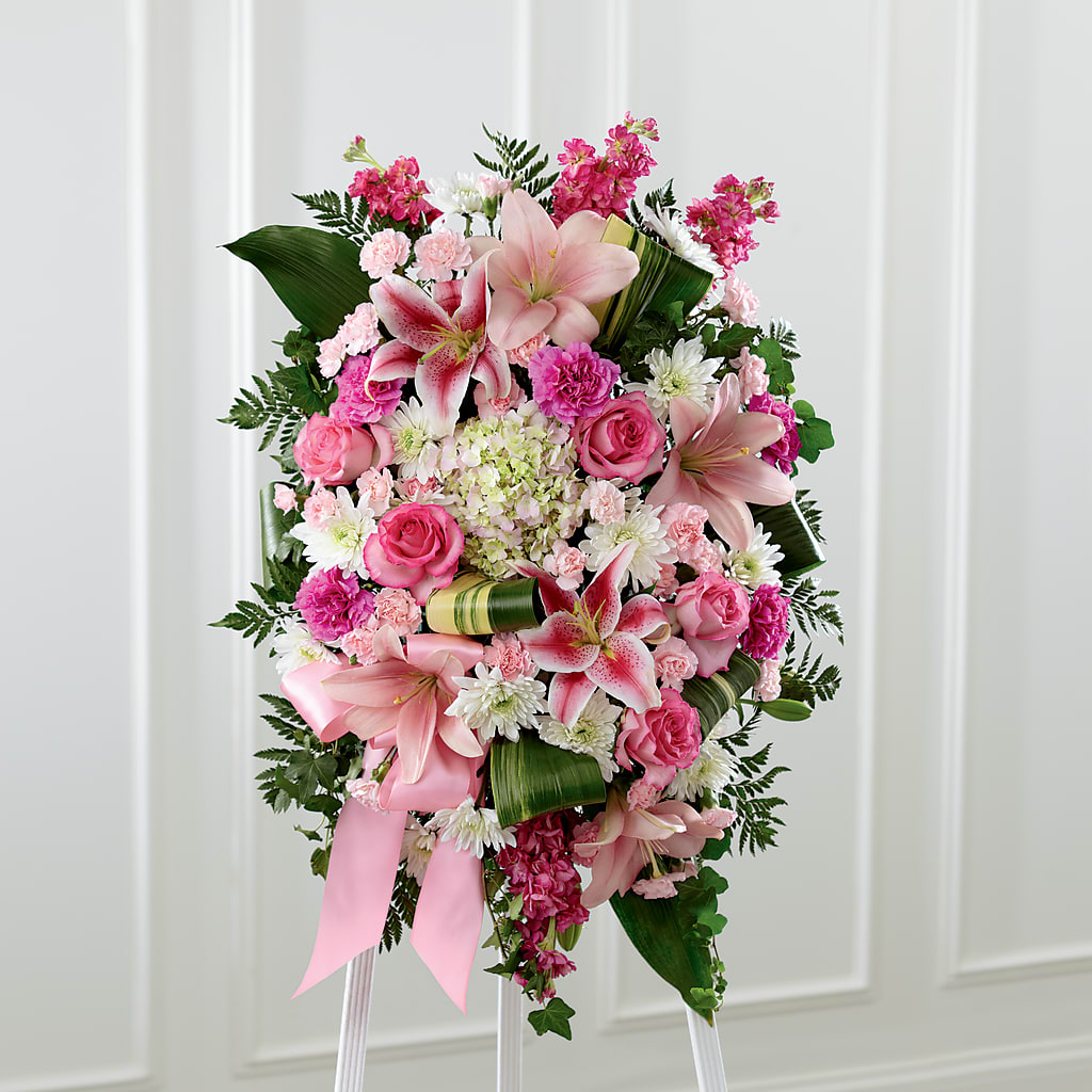 Comforting Standing Spray – Indiana Floral/flower Boutique, Indiana PA