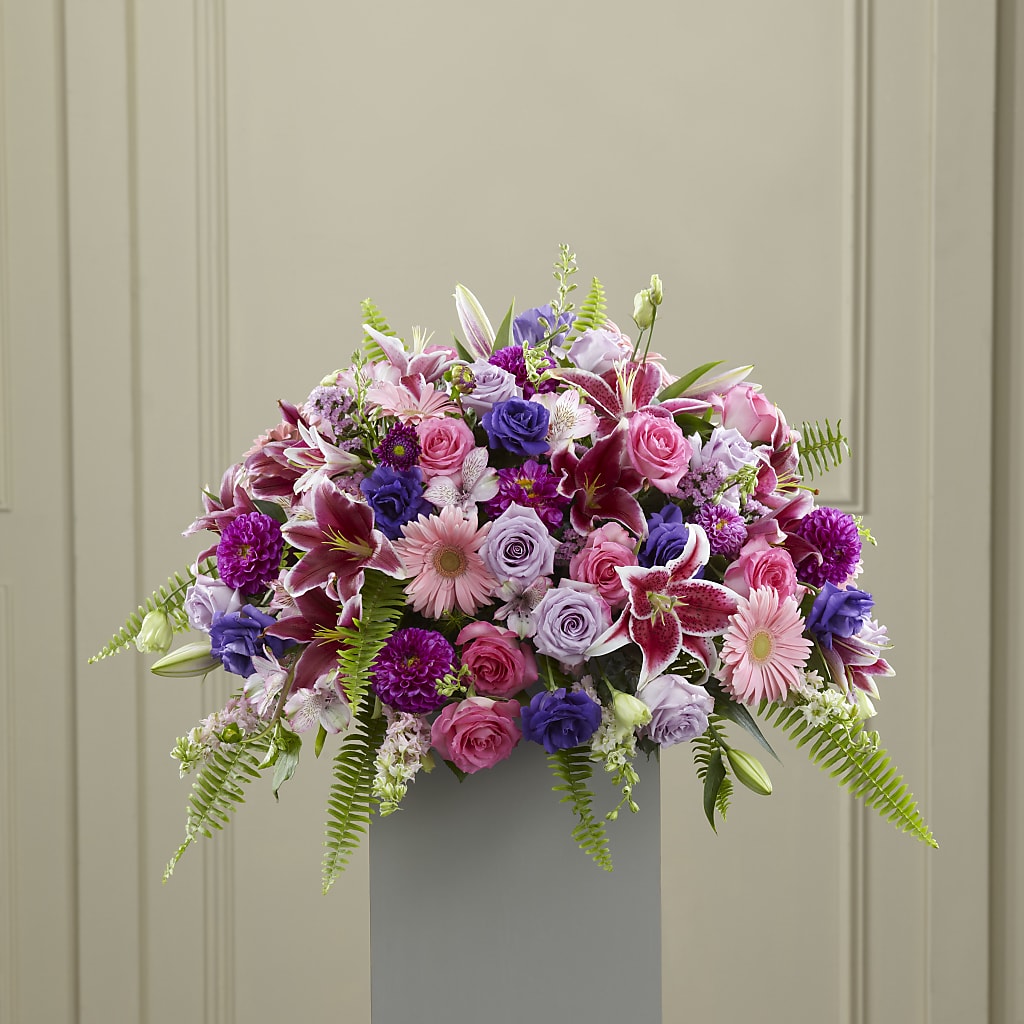 Fare Thee Well Pedestal – Indiana Floral/flower Boutique, Indiana PA