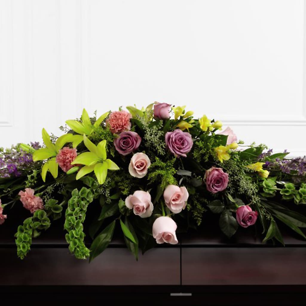 Forever Beloved Casket Spray – Indiana Floral/flower Boutique, Indiana PA