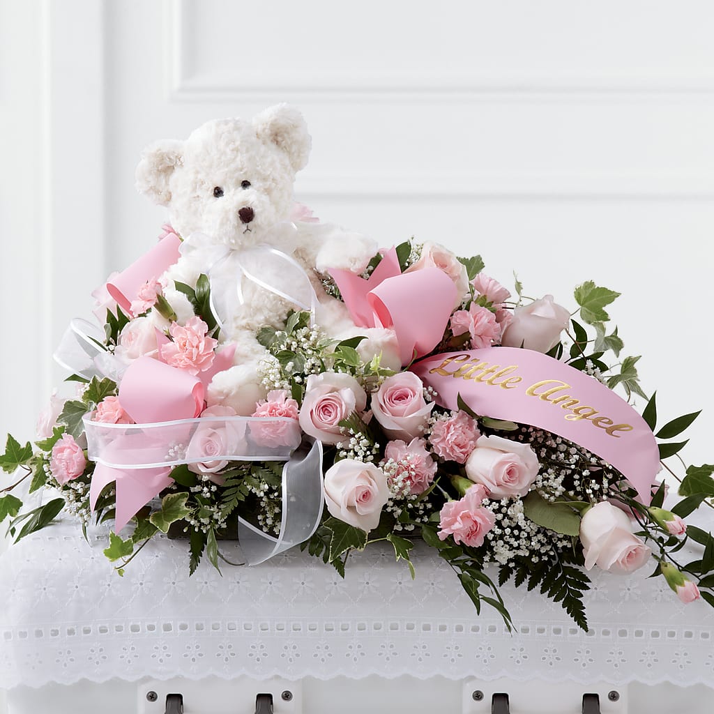 Touch of Sympathy Casket Spray – Indiana Floral/flower Boutique, Indiana PA