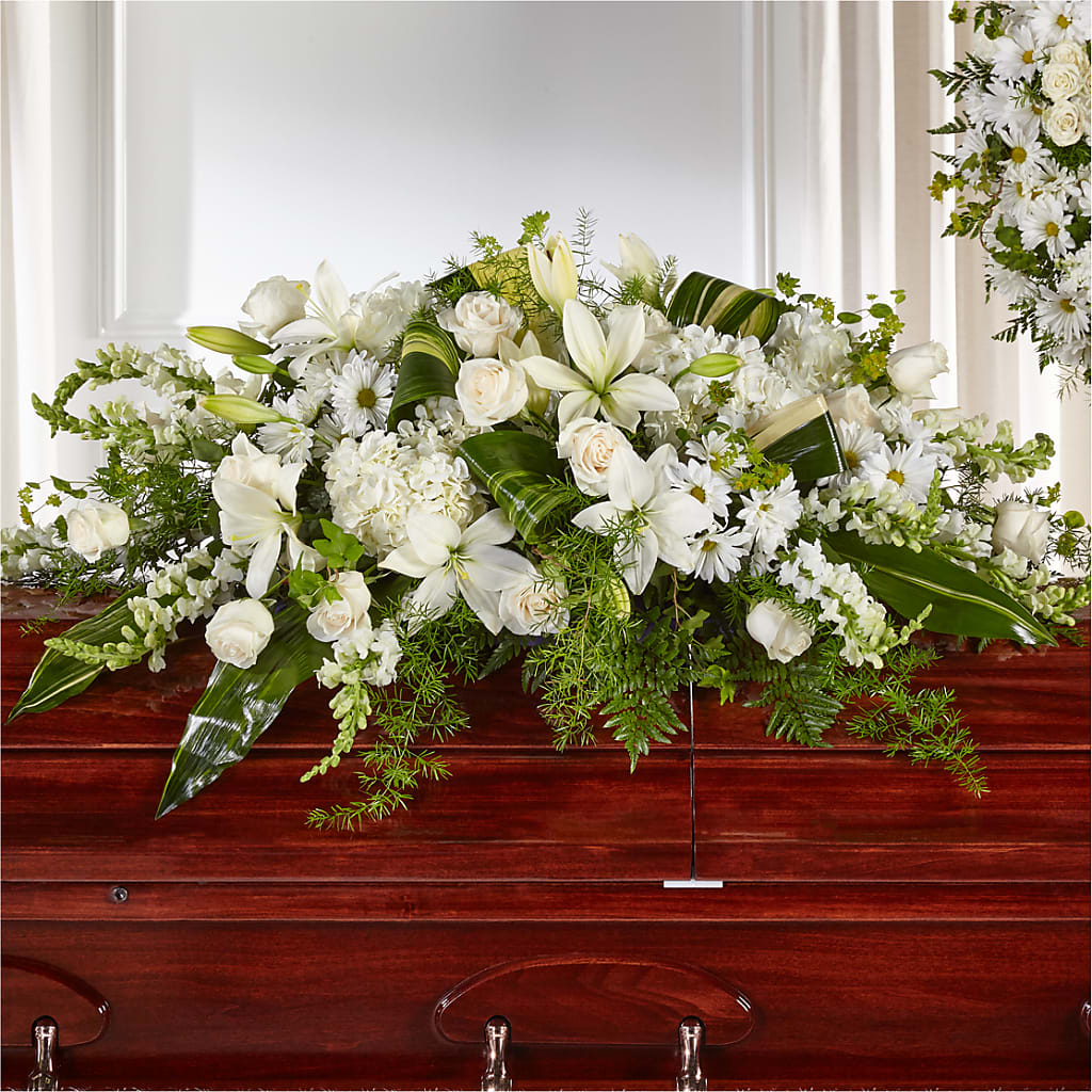 Abundance Casket Spray – Indiana Floral/flower Boutique, Indiana PA