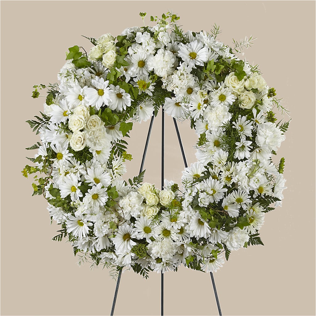 Faithful Wishes Wreath – Indiana Floral/flower Boutique, Indiana PA