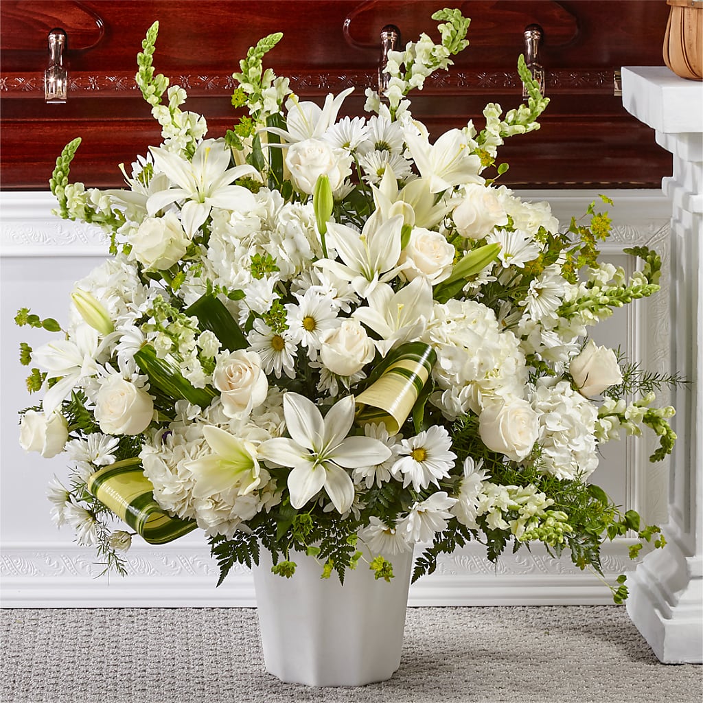 Thoughts of Tranquility Floor Basket – Indiana Floral/flower Boutique, Indiana PA