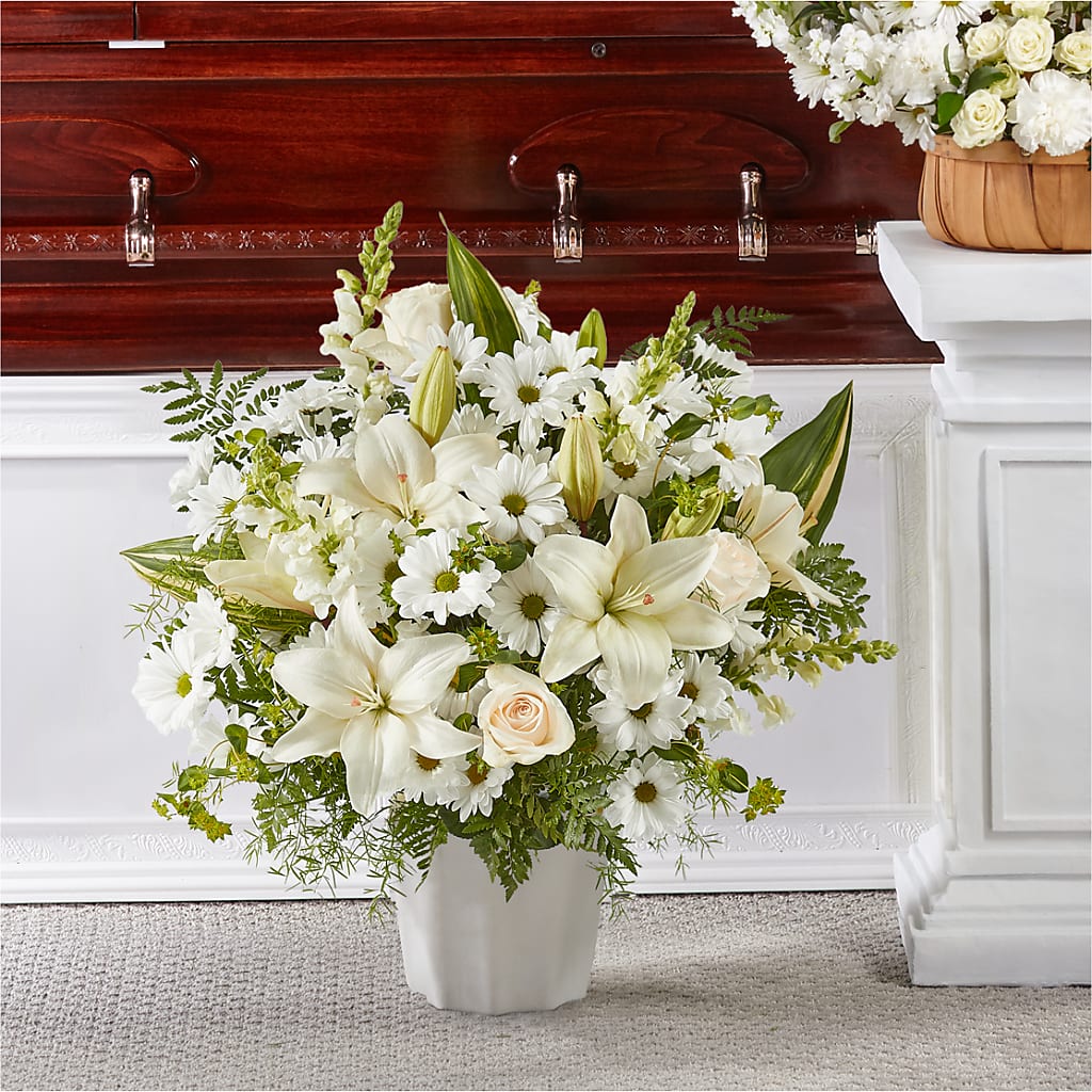 Thoughts of Tranquility Floor Basket – Indiana Floral/flower Boutique, Indiana PA