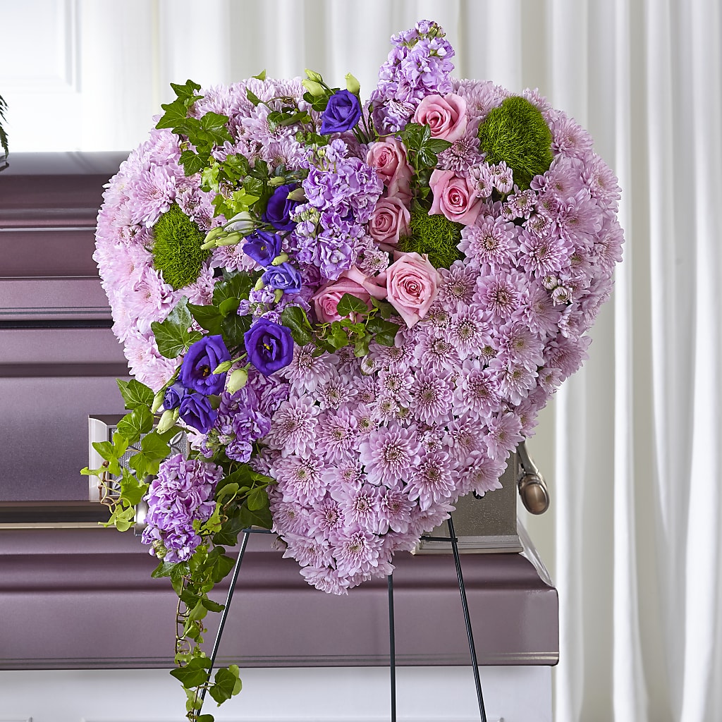 Treasured Love Standing Heart – Indiana Floral/flower Boutique, Indiana PA