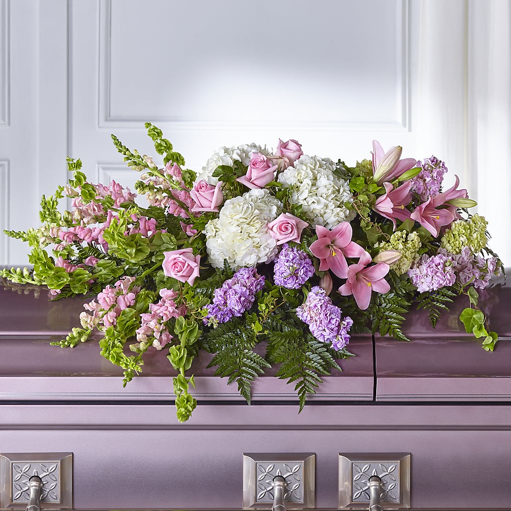 Life's Gratitude Casket Spray – Indiana Floral/flower Boutique, Indiana PA