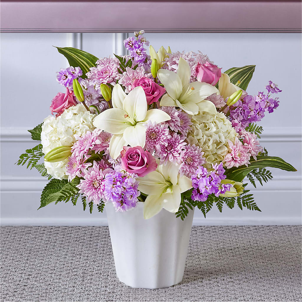 Heaven Sent Floor Basket – Indiana Floral/flower Boutique, Indiana PA
