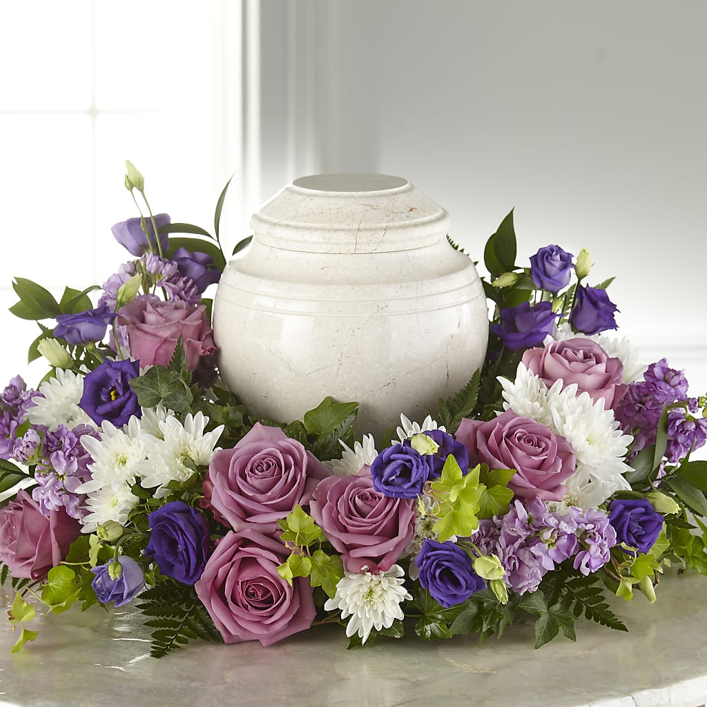 Blooming Sympathy Cremation Adornment – Indiana Floral/flower Boutique, Indiana PA