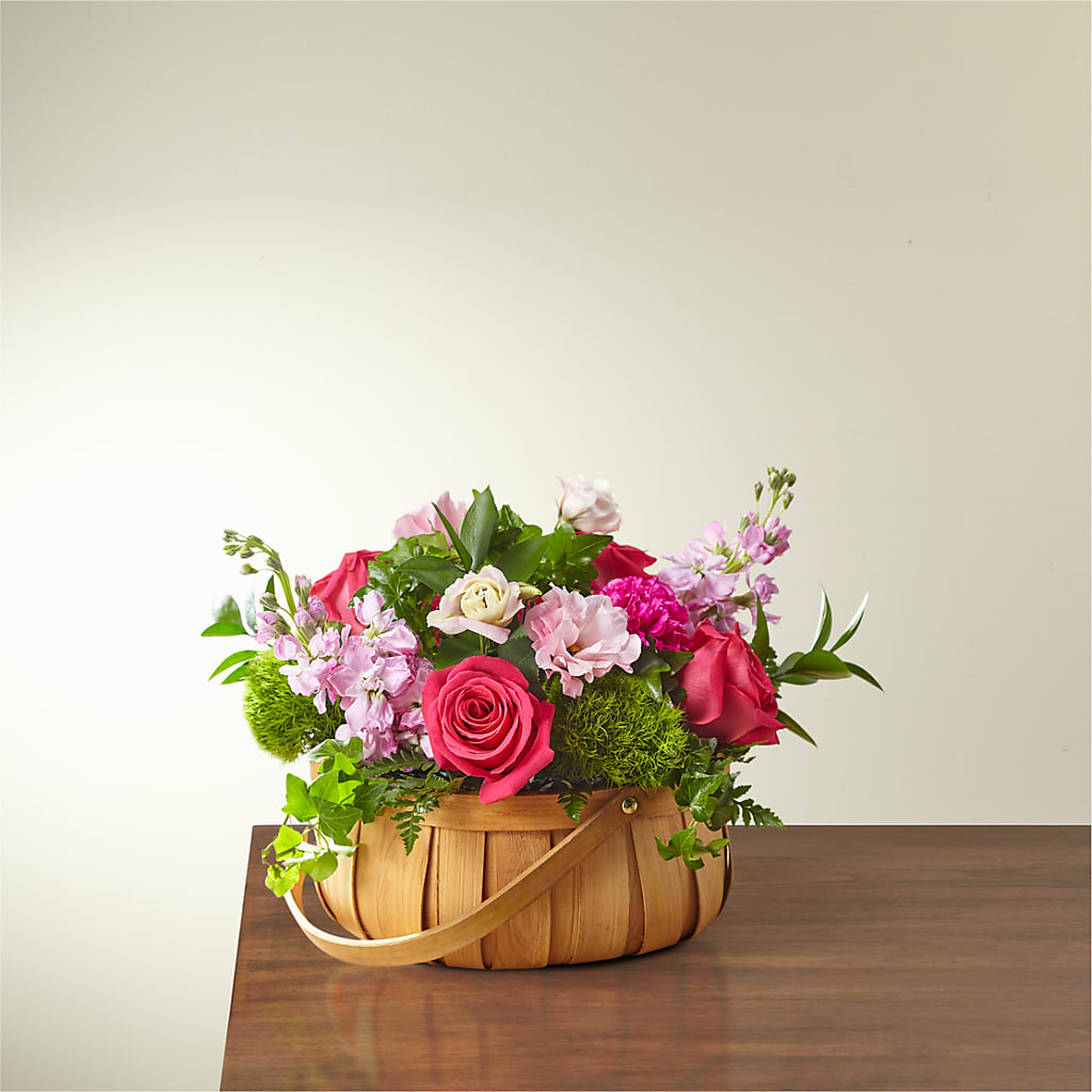 Radiance in Bloom Basket – Indiana Floral/flower Boutique, Indiana PA