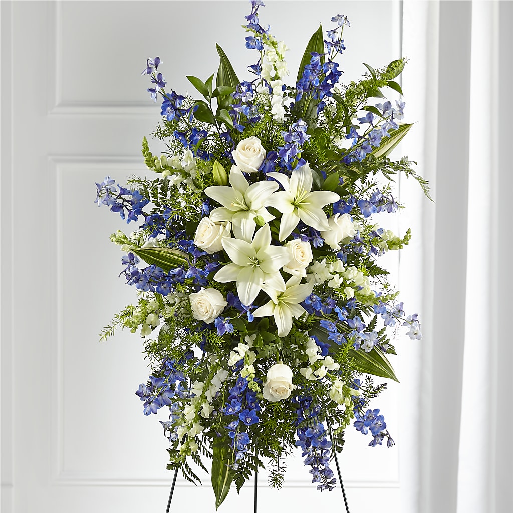 Faithful Friend Standing Spray – Indiana Floral/flower Boutique, Indiana PA