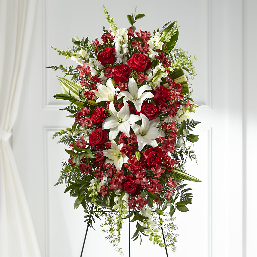 Everlasting Memory Standing Spray – Indiana Floral/flower Boutique, Indiana PA