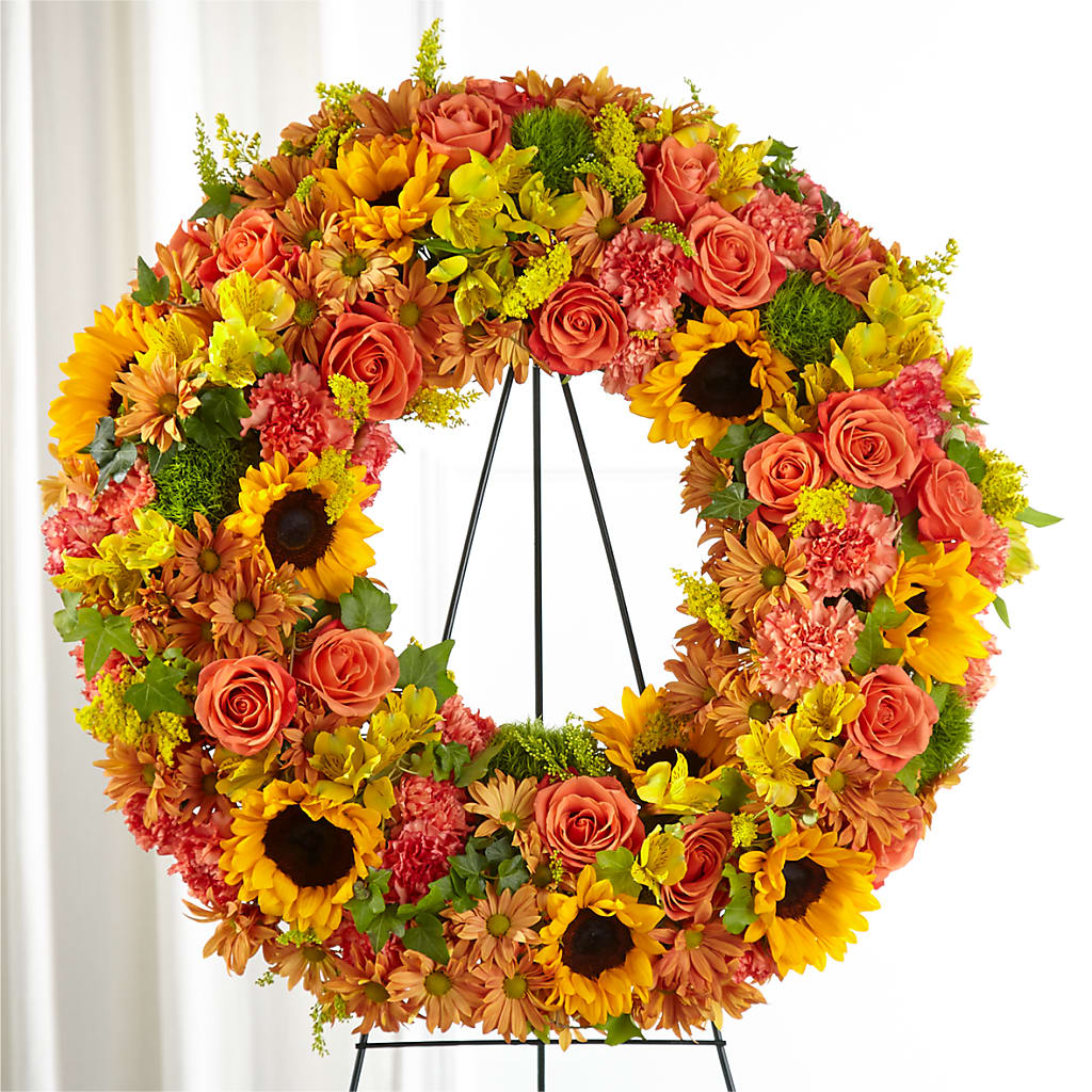 Autumnal Memories Wreath (Standard) – Indiana Floral/flower Boutique, Indiana PA
