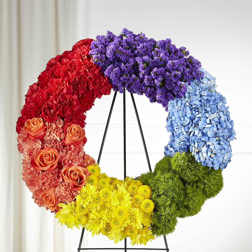 Circle of Love Wreath – Indiana Floral/flower Boutique, Indiana PA