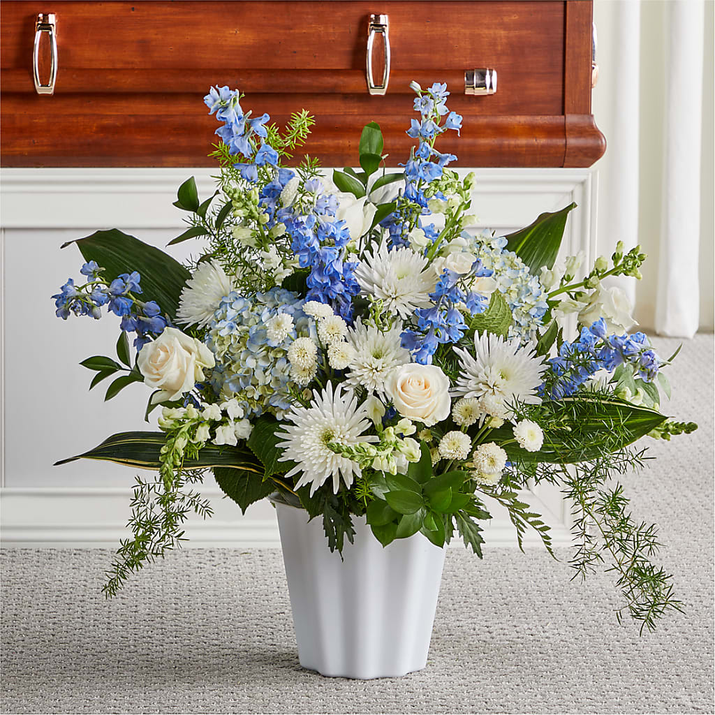 Everlasting Memories Floor Basket – Indiana Floral/flower Boutique, Indiana PA