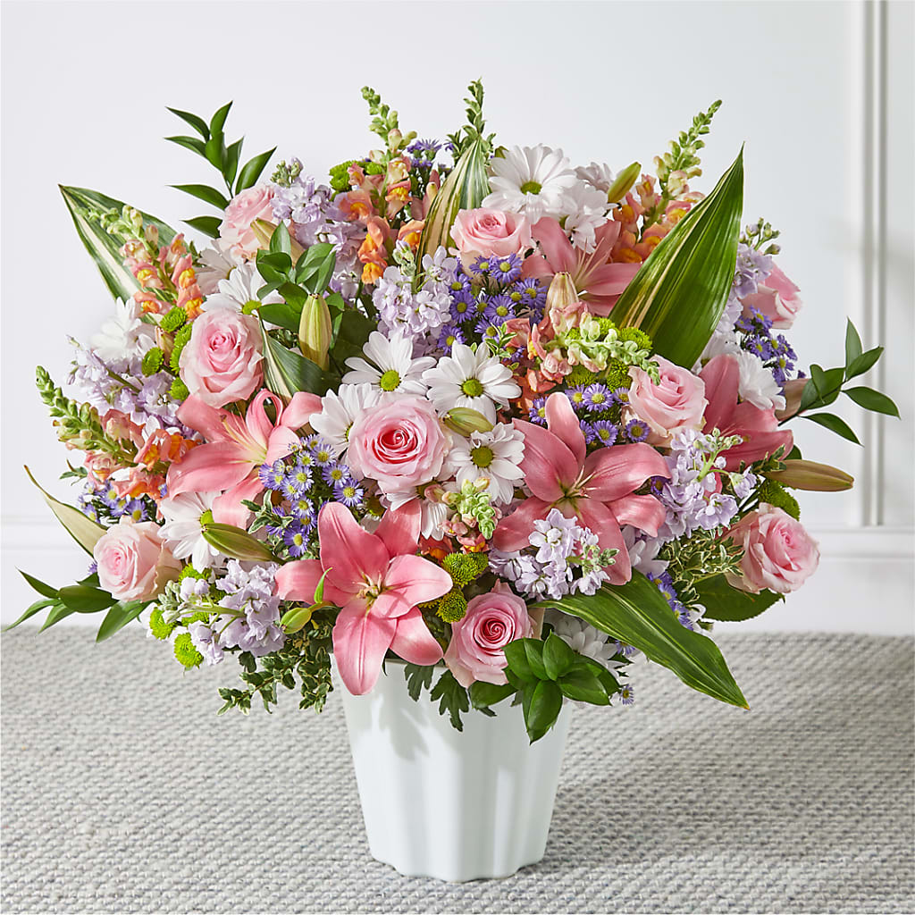 Abundant Compassion Floor Basket – Indiana Floral/flower Boutique, Indiana PA