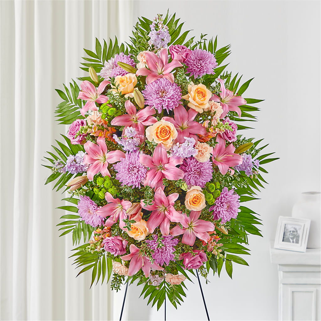 Love & Light Standing Spray – Indiana Floral/flower Boutique, Indiana PA