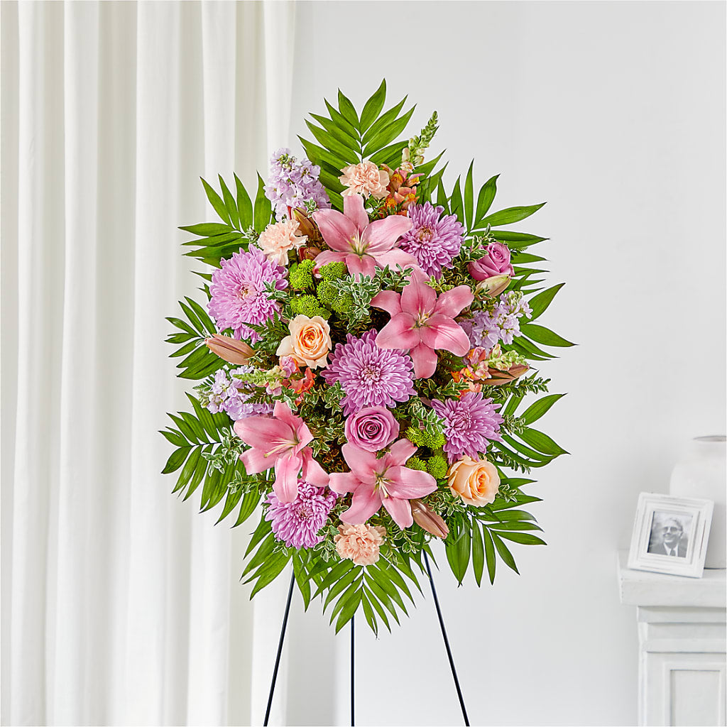 Love & Light Standing Spray – Indiana Floral/flower Boutique, Indiana PA