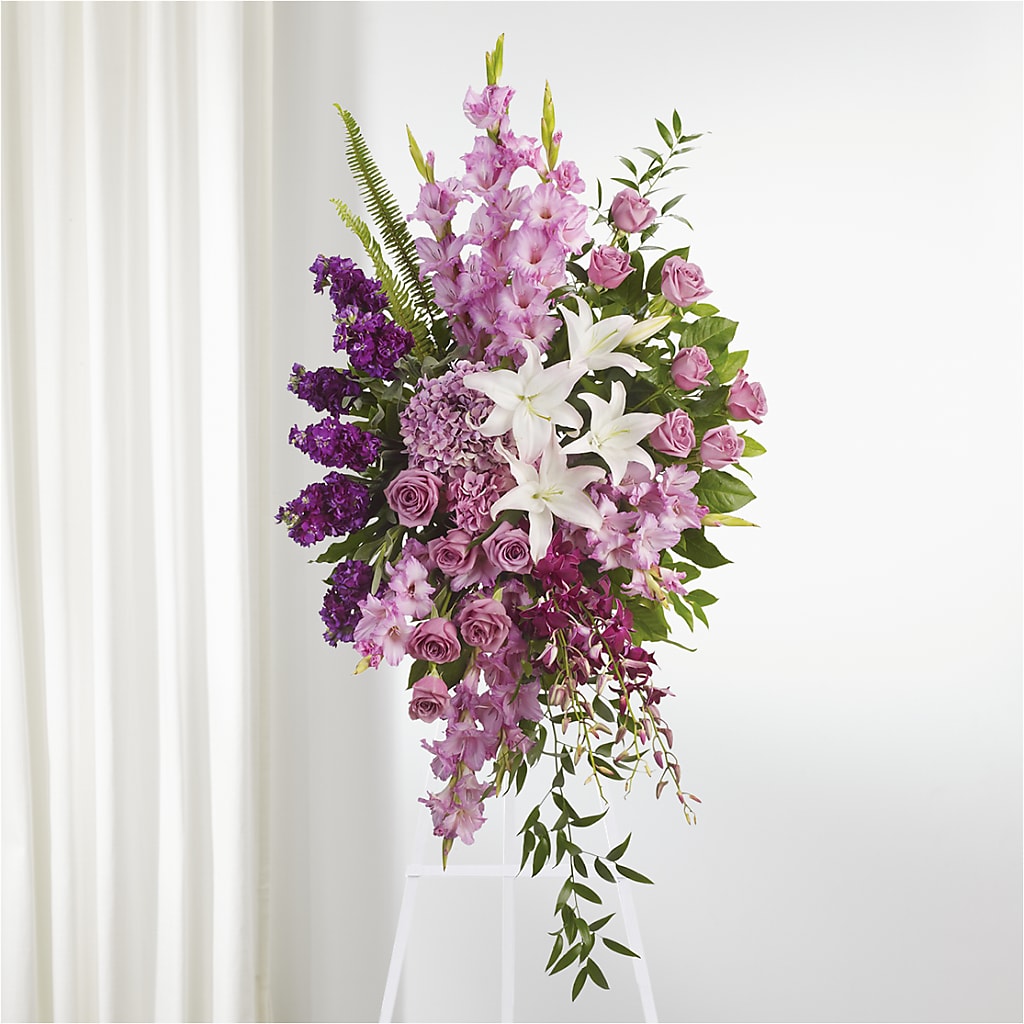 Never Alone Standing Spray – Indiana Floral/flower Boutique, Indiana PA