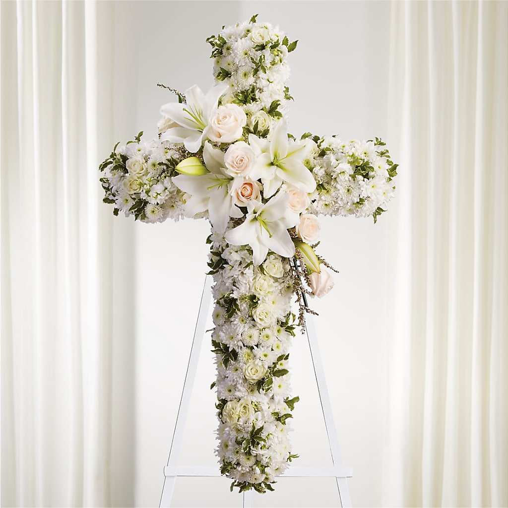 Spiritual Guidance Standing Spray – Indiana Floral/flower Boutique, Indiana PA