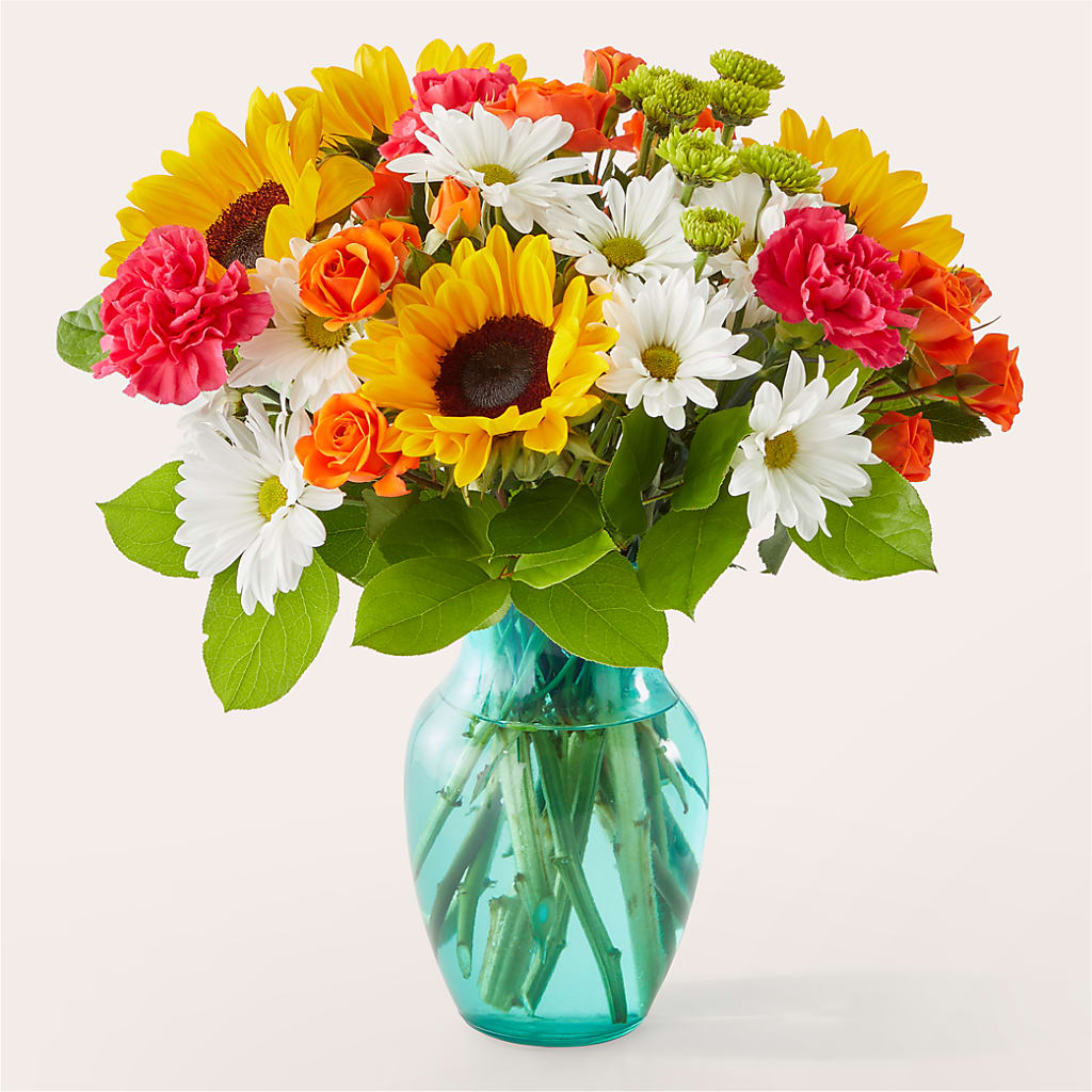 Sun-drenched Blooms Bouquet – Indiana Floral/flower Boutique, Indiana PA