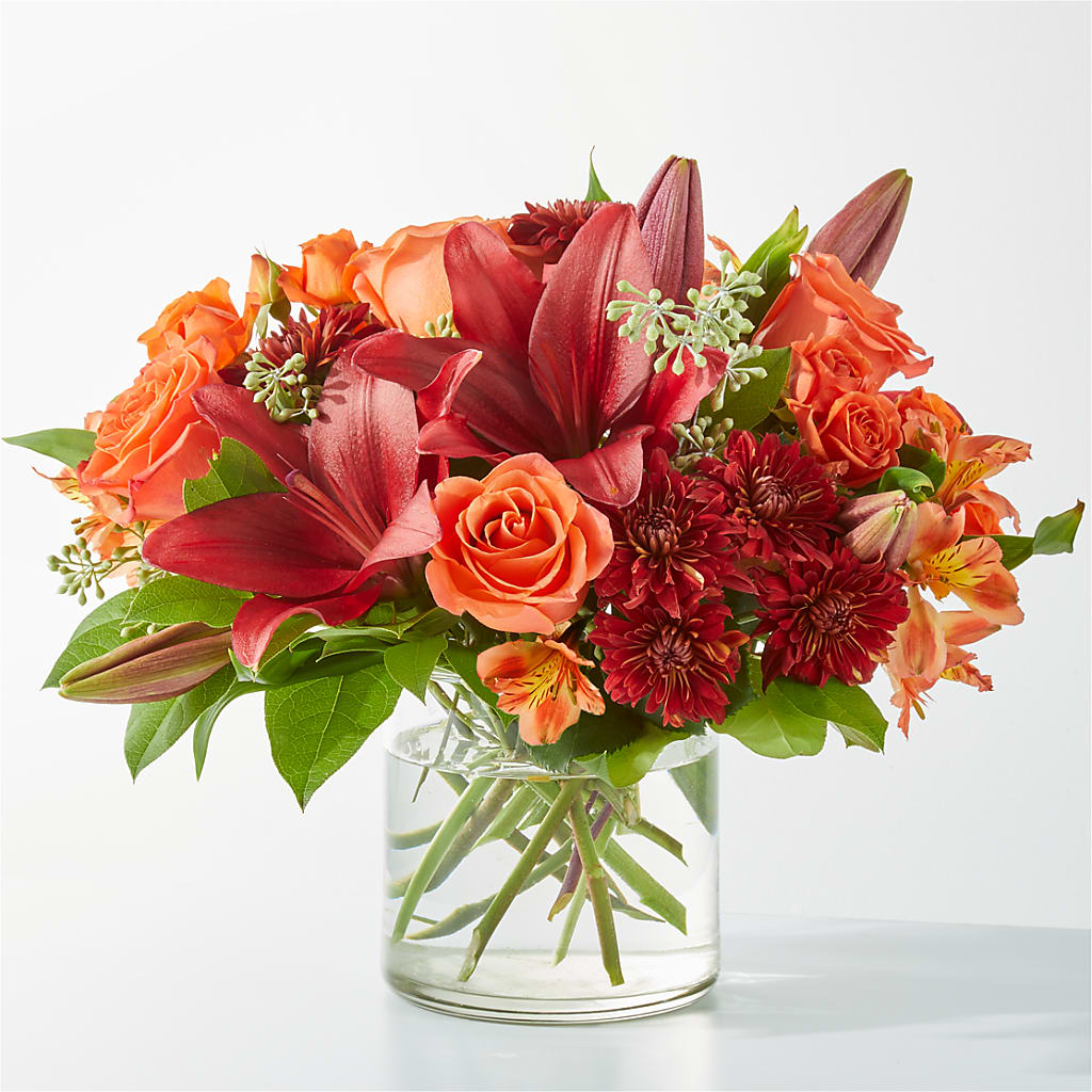 Crimson Leaves Bouquet – Indiana Floral/flower Boutique, Indiana PA