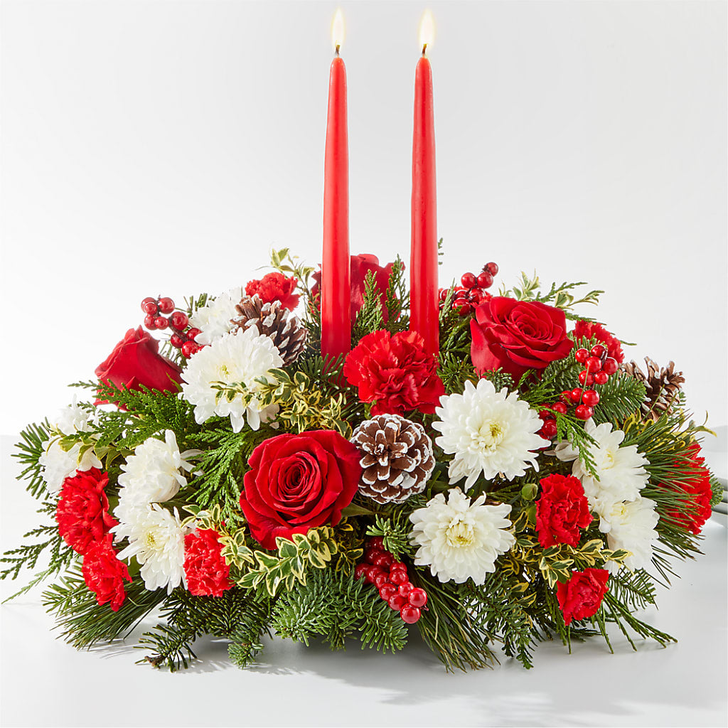 Holiday Soiree Centerpiece – Indiana Floral/flower Boutique, Indiana PA