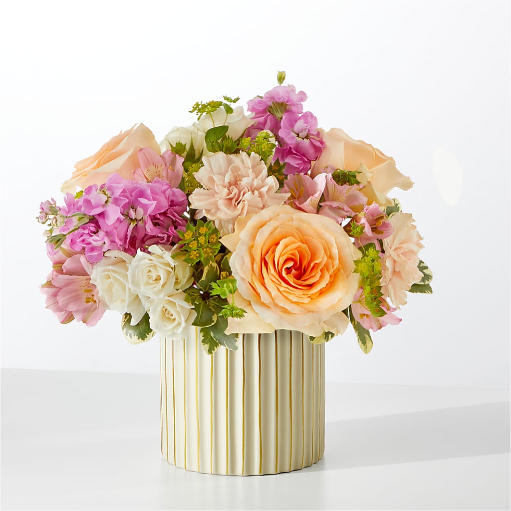 Paradise Bouquet with Ivory Vase – Indiana Floral/flower Boutique, Indiana PA