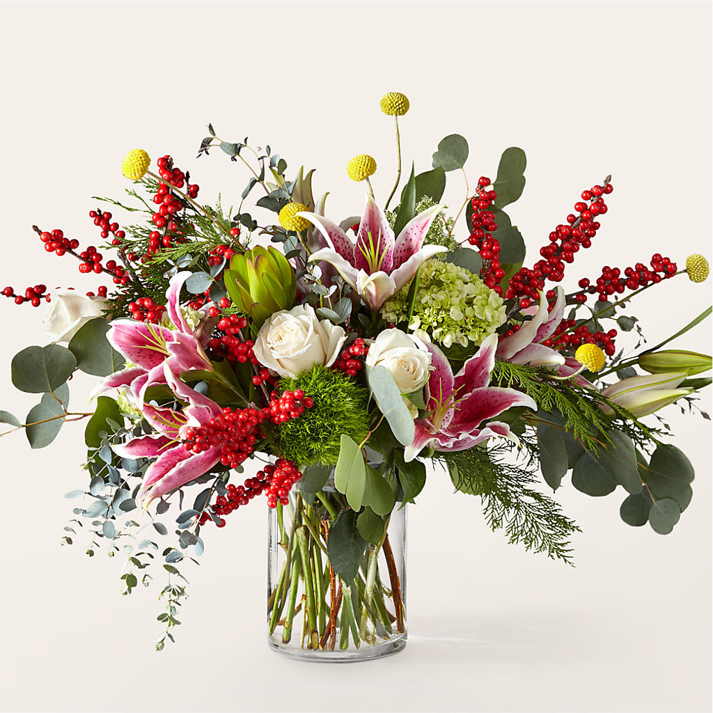 Berry & Bright Bouquet – Indiana Floral/flower Boutique, Indiana PA