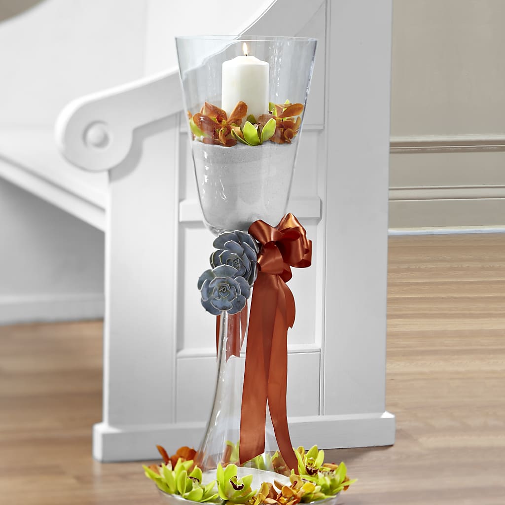 Matrimony Pew Decor – Indiana Floral/flower Boutique, Indiana PA