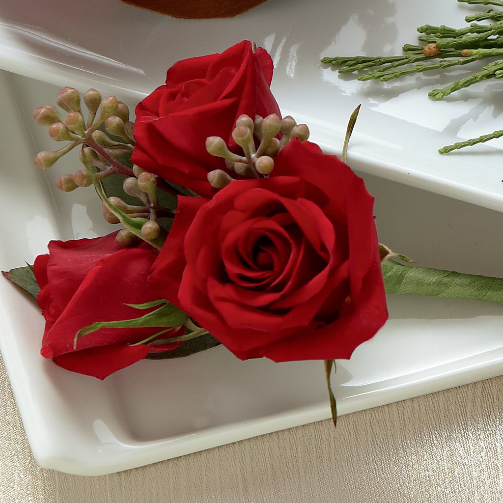 Red Spray Rose Boutonniere – Indiana Floral/flower Boutique, Indiana PA