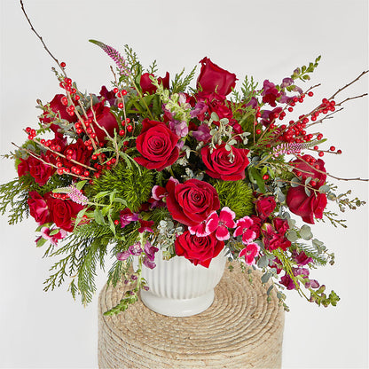Big Red Bow Bouquet –  Indiana Floral/flower Boutique, Indiana PA