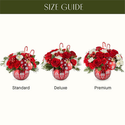 Cheer in the Air Ornament –  Indiana Floral/flower Boutique, Indiana PA