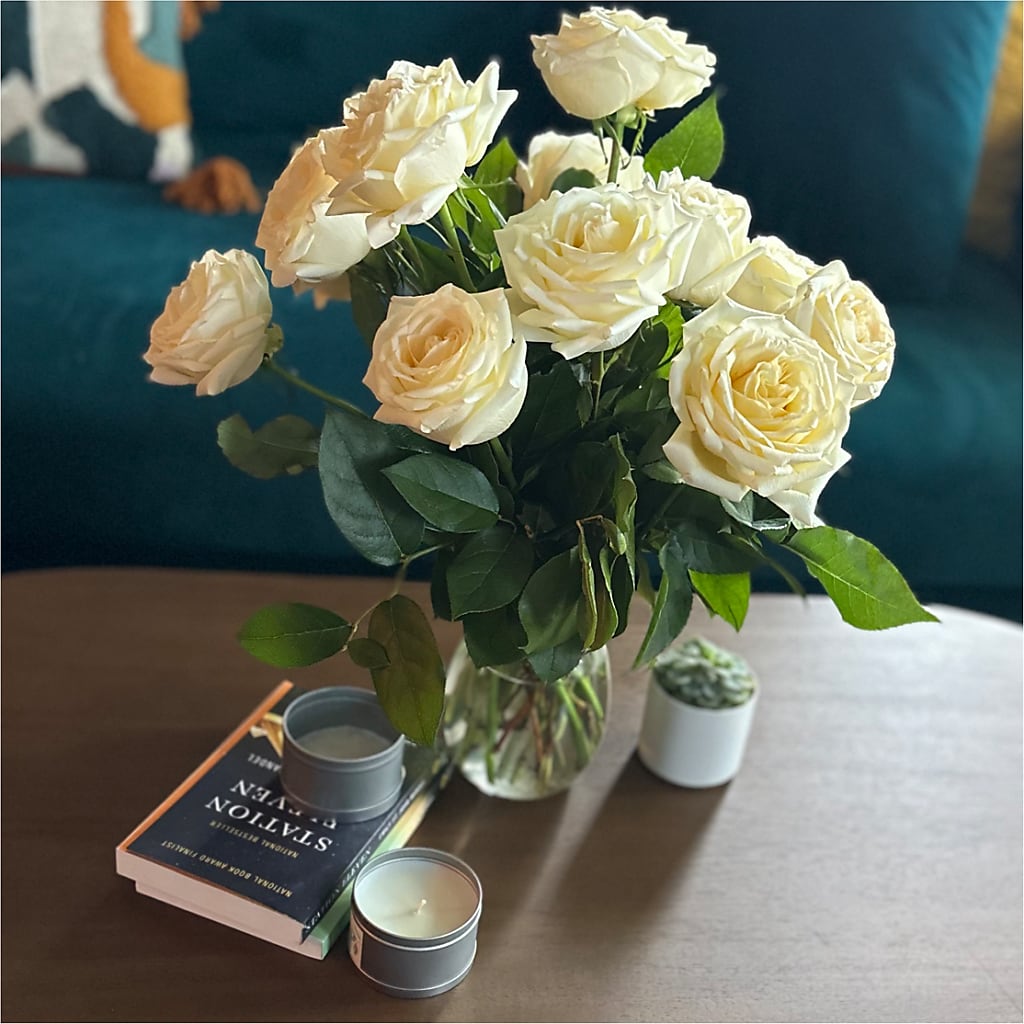 Long Stem Yellow Rose Bouquet –  Indiana Floral/flower Boutique, Indiana PA
