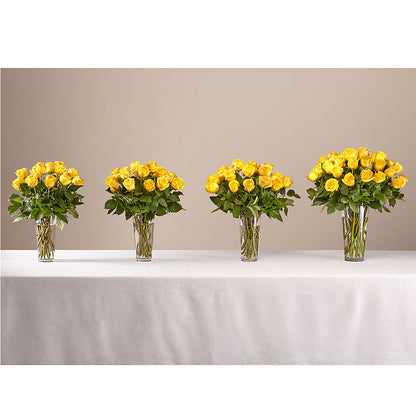 Long Stem Yellow Rose Bouquet –  Indiana Floral/flower Boutique, Indiana PA