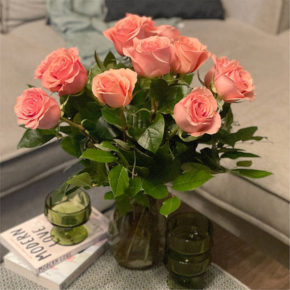 Long Stem Pink Rose Bouquet –  Indiana Floral/flower Boutique, Indiana PA