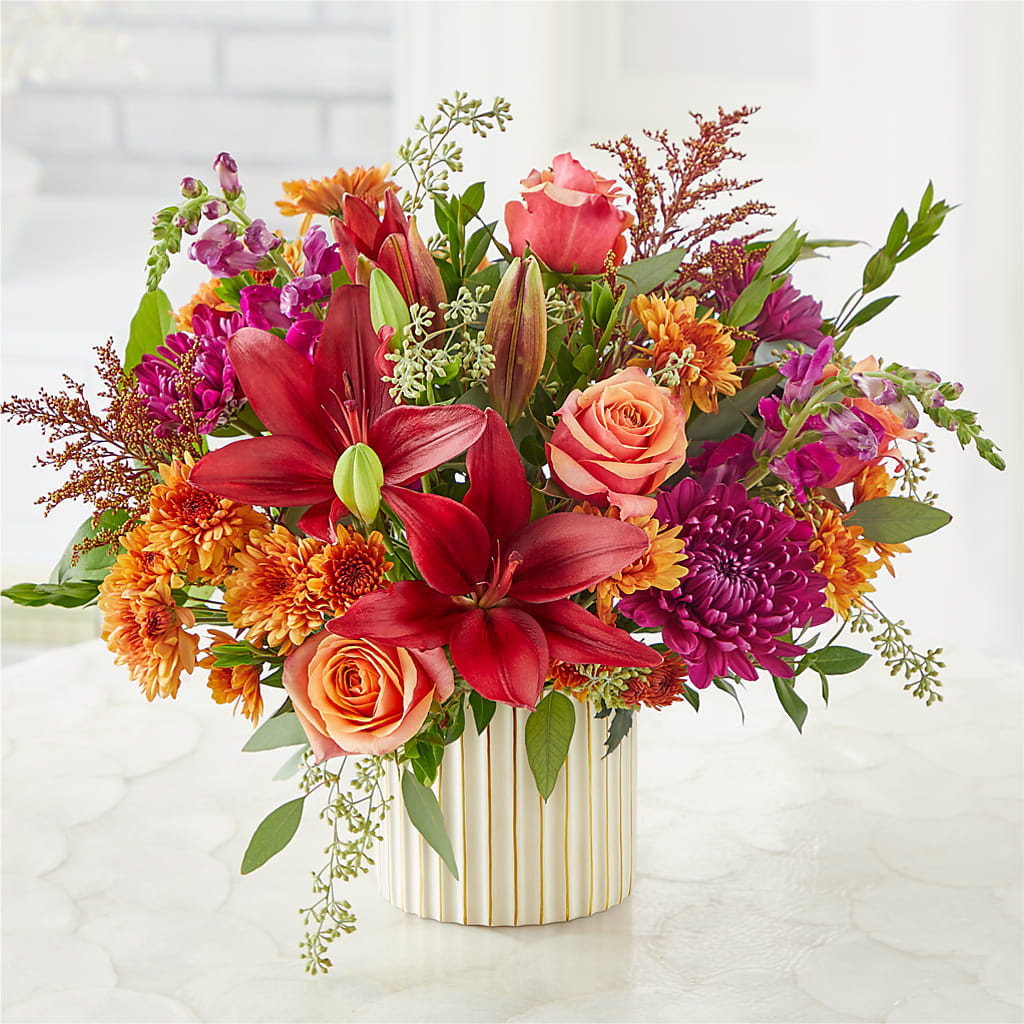 Burgundy Landscape Bouquet –  Indiana Floral/flower Boutique, Indiana PA
